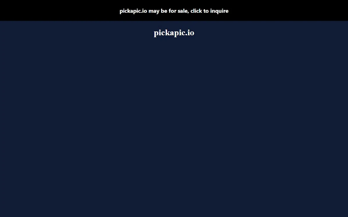 Captura de Pickapic