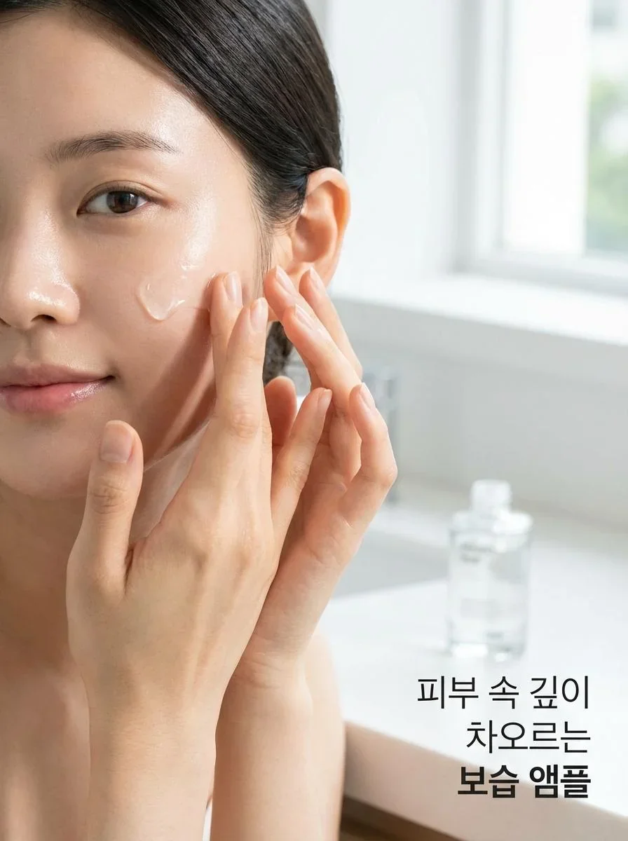 T존 번들거림과 U존 각질 클로즈업