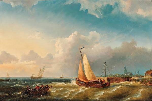 A Harbour View 1858