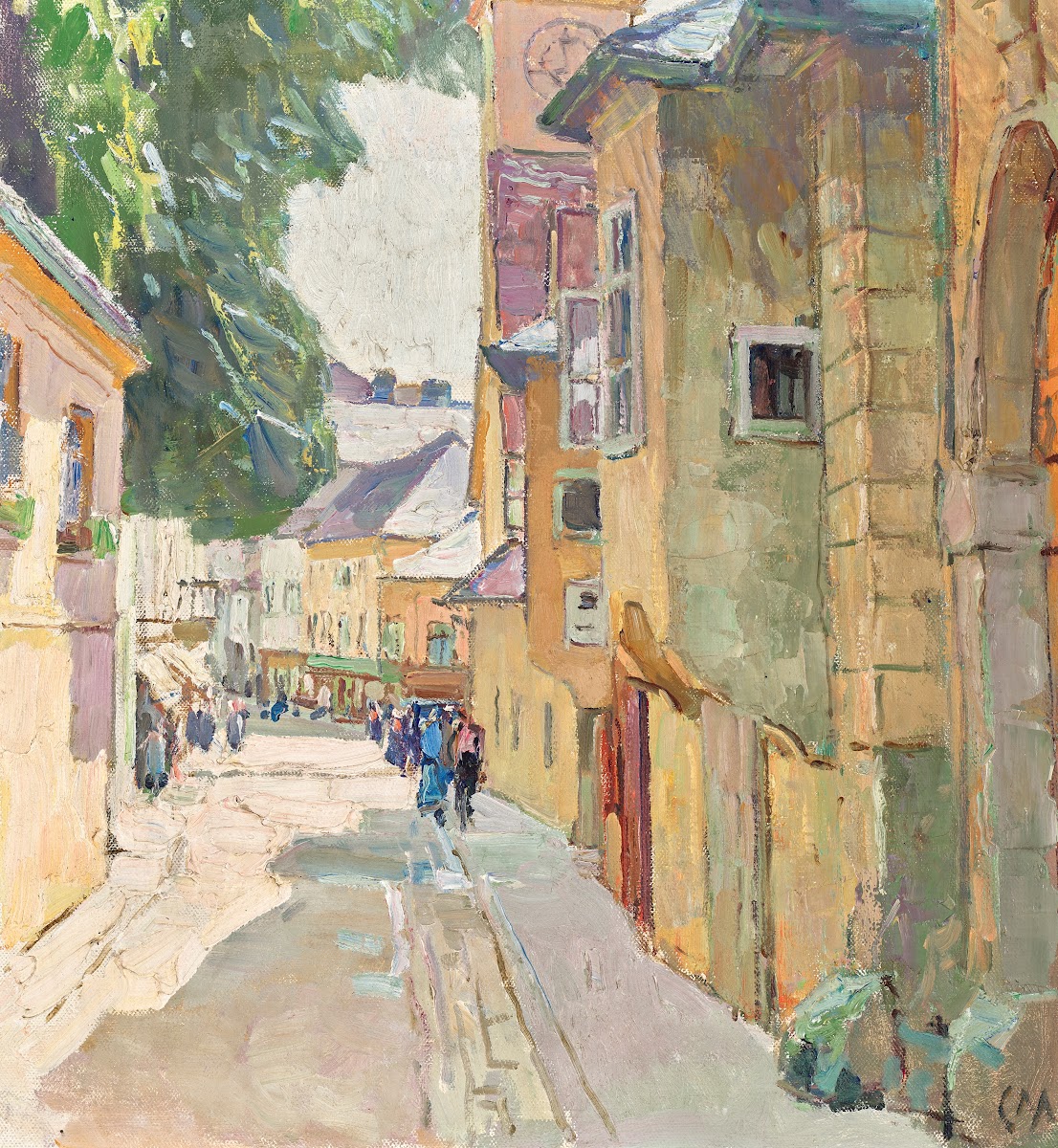 Die Dr Seipel Straße in Mödling 1942