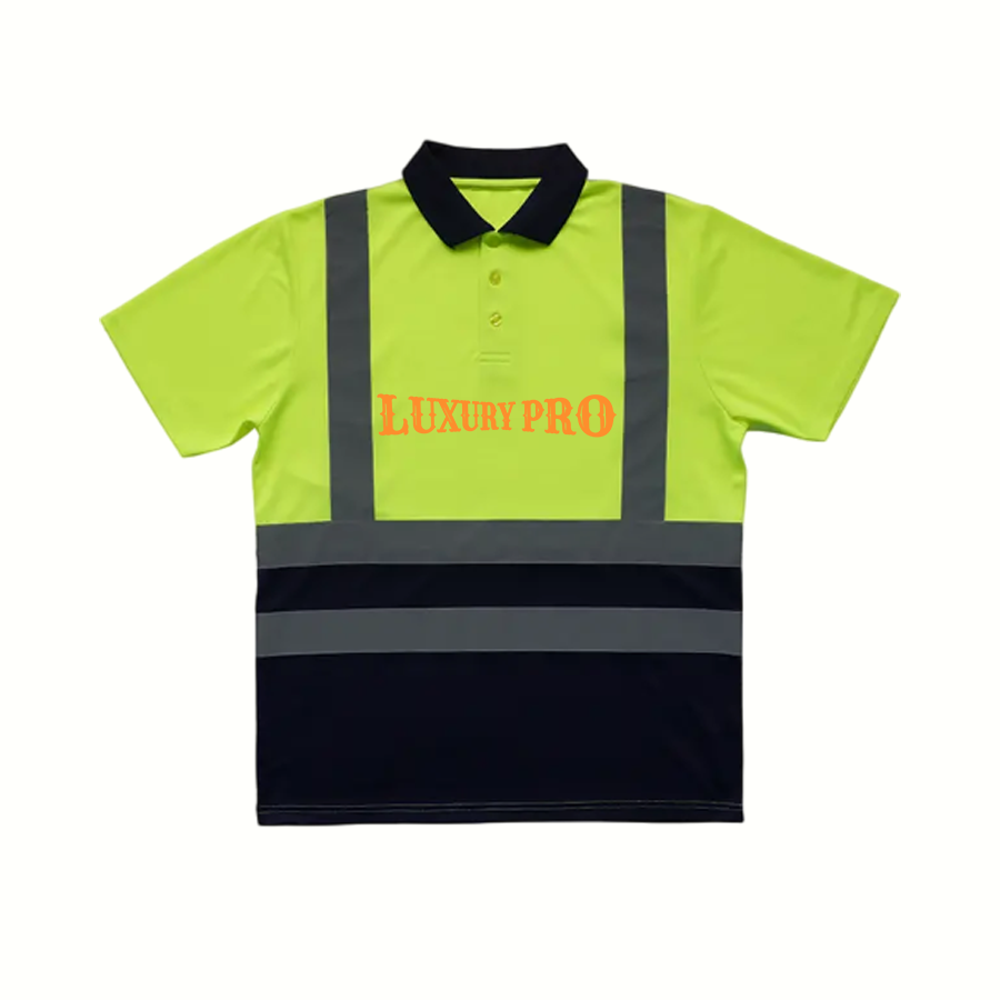2D Reflective Stripe Polo