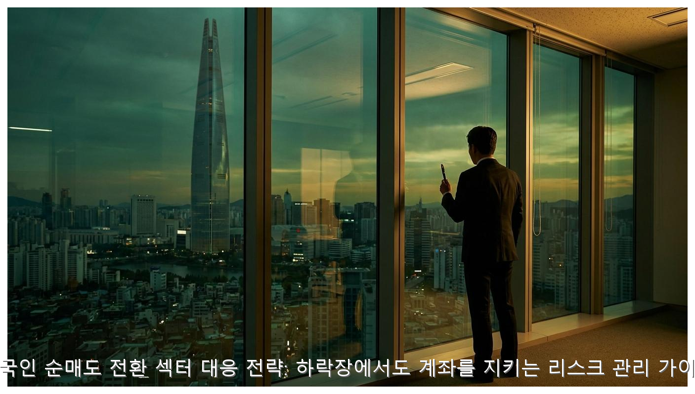 외국인 순매도 전환 섹터 대응 전략: 하락장에서도 계좌를 지키는 리스크 관리 가이드 핵심 안내 및 분석 인포그래픽 (6)