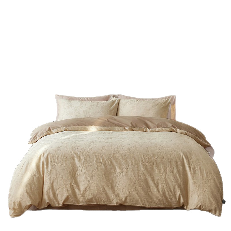 Baumwoll-Bettwäsche-Set, 100er, Langstapelcotton