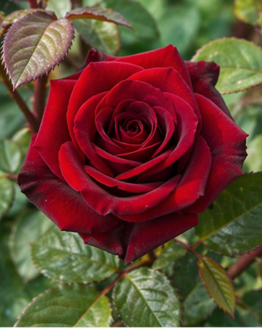 English Rose Flowering Plant — view 4