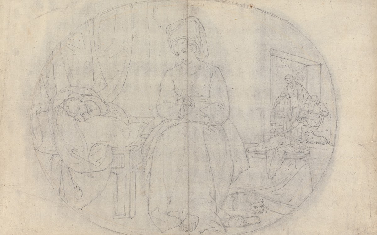 Artists Wife and Child