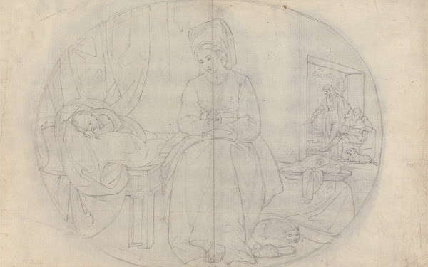 Artists Wife and Child
