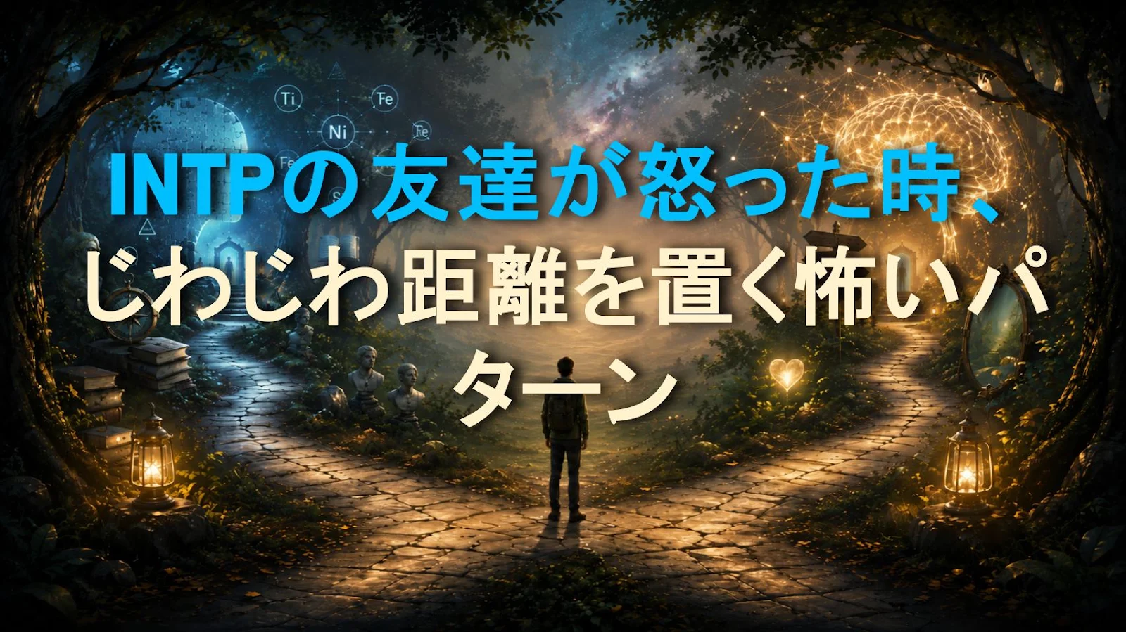 INTPの友達が怒った時、じわじわ距離を置く怖いパターン