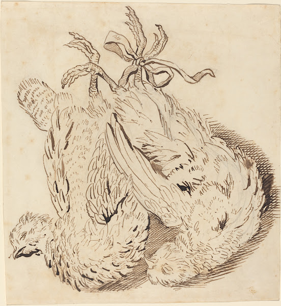Two Dead Chickens 18th century