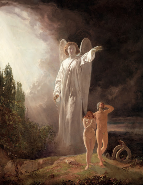 Expulsion of Adam and Eve 1880s