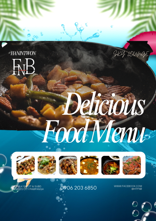 레스토바 수영장과 식당