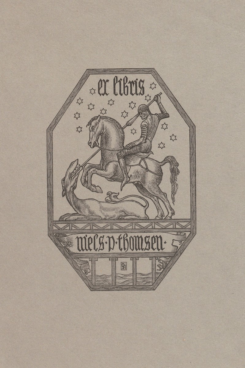 Ex libris  Niels P Thomsen 1912