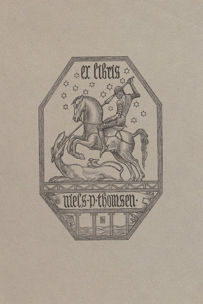 Ex libris  Niels P Thomsen 1912