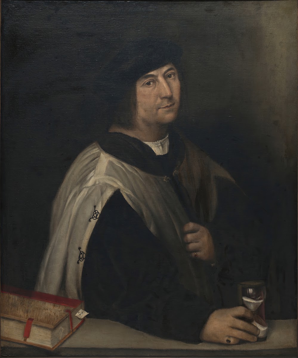 Prelate With An Hourglass 1519