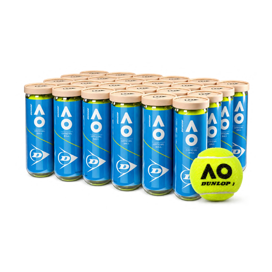 Pelotas Dunlop Australia Open – caja x 24 tubos de 3