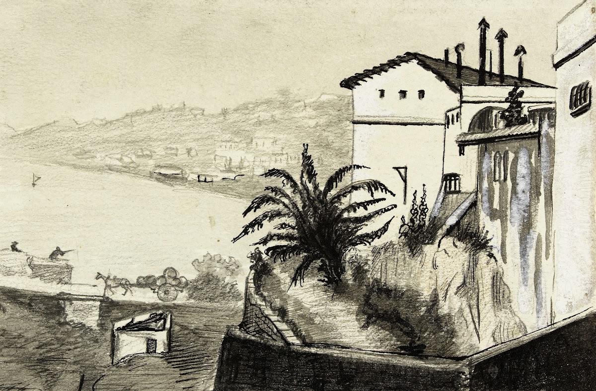 Villa au bord de la mer 1896