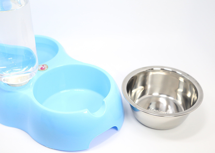 Stainless Steel Bowl Set with Water Dispenser