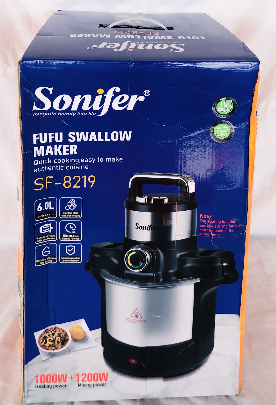 Sonifer Fufu Swallow Maker (SF-8219)
