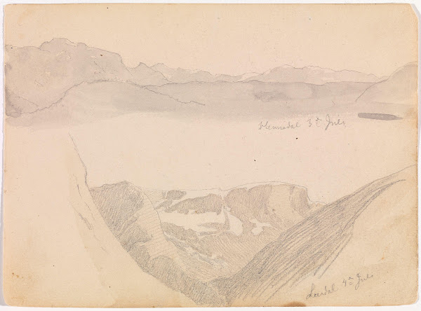 Fra Hemsedal fra Lærdal 1845