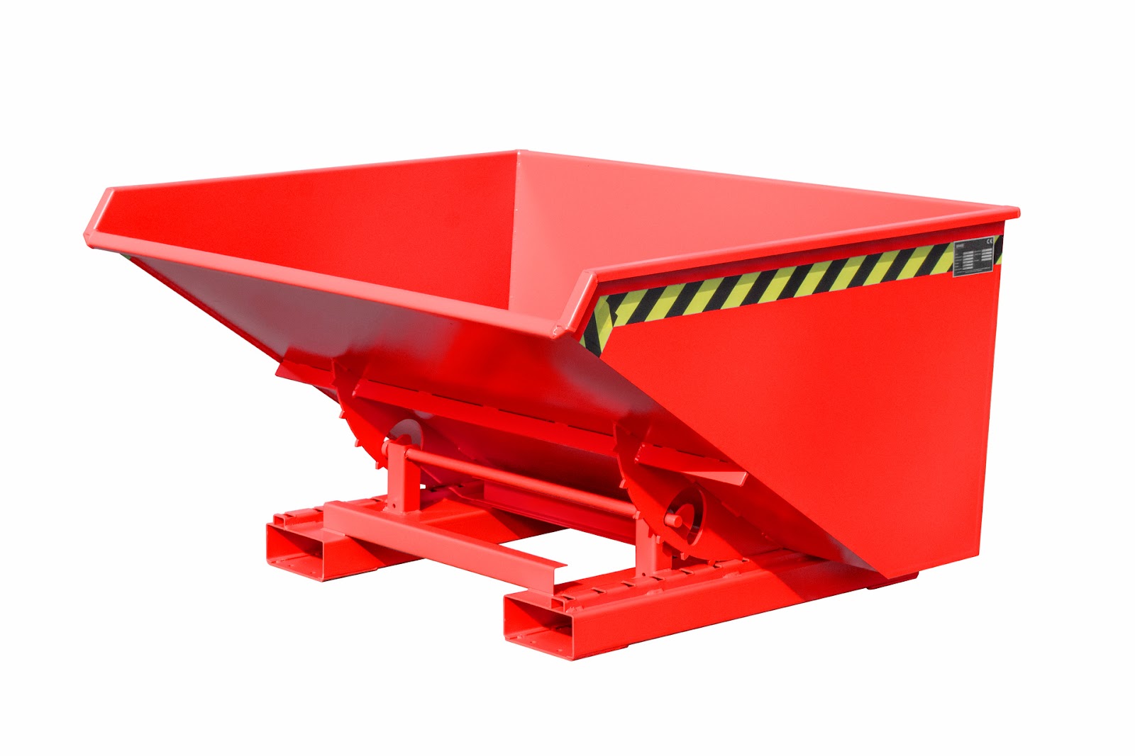 Spaander-kiepcontainer EXPO-E 900, gelakt, Vuurrood