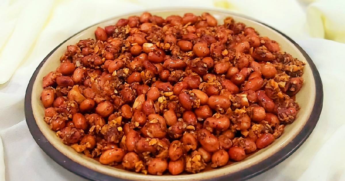 Lạc rang tỏi