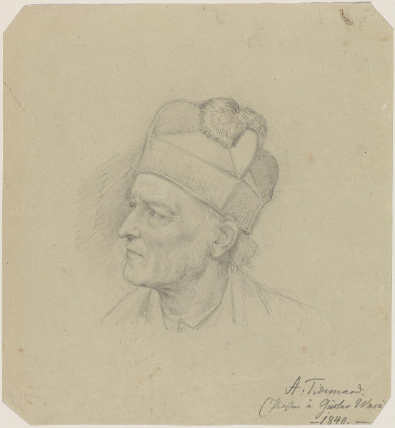 Male head Between 1839 and 1841