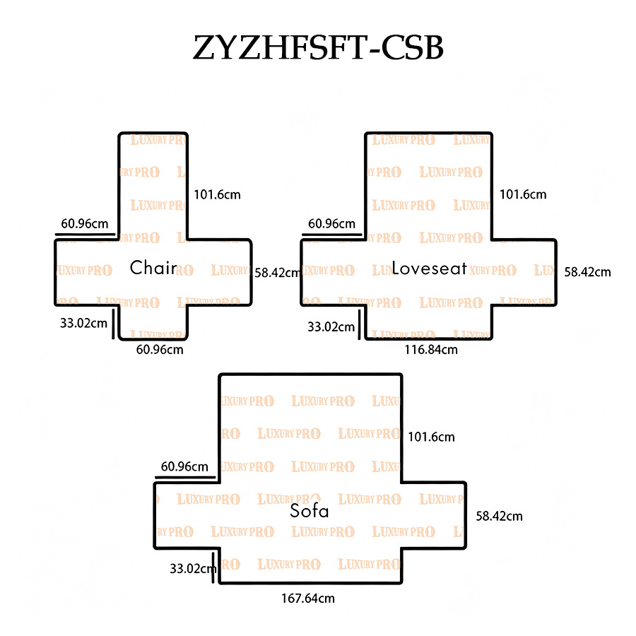 Free-Stitch Quilted Sofa Cover-CSB