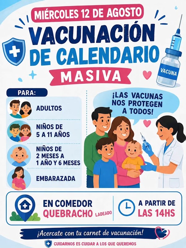 Vacunación de Calendario Masiva
