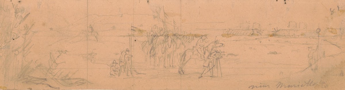 Near Marietta Georgia 1864 1864