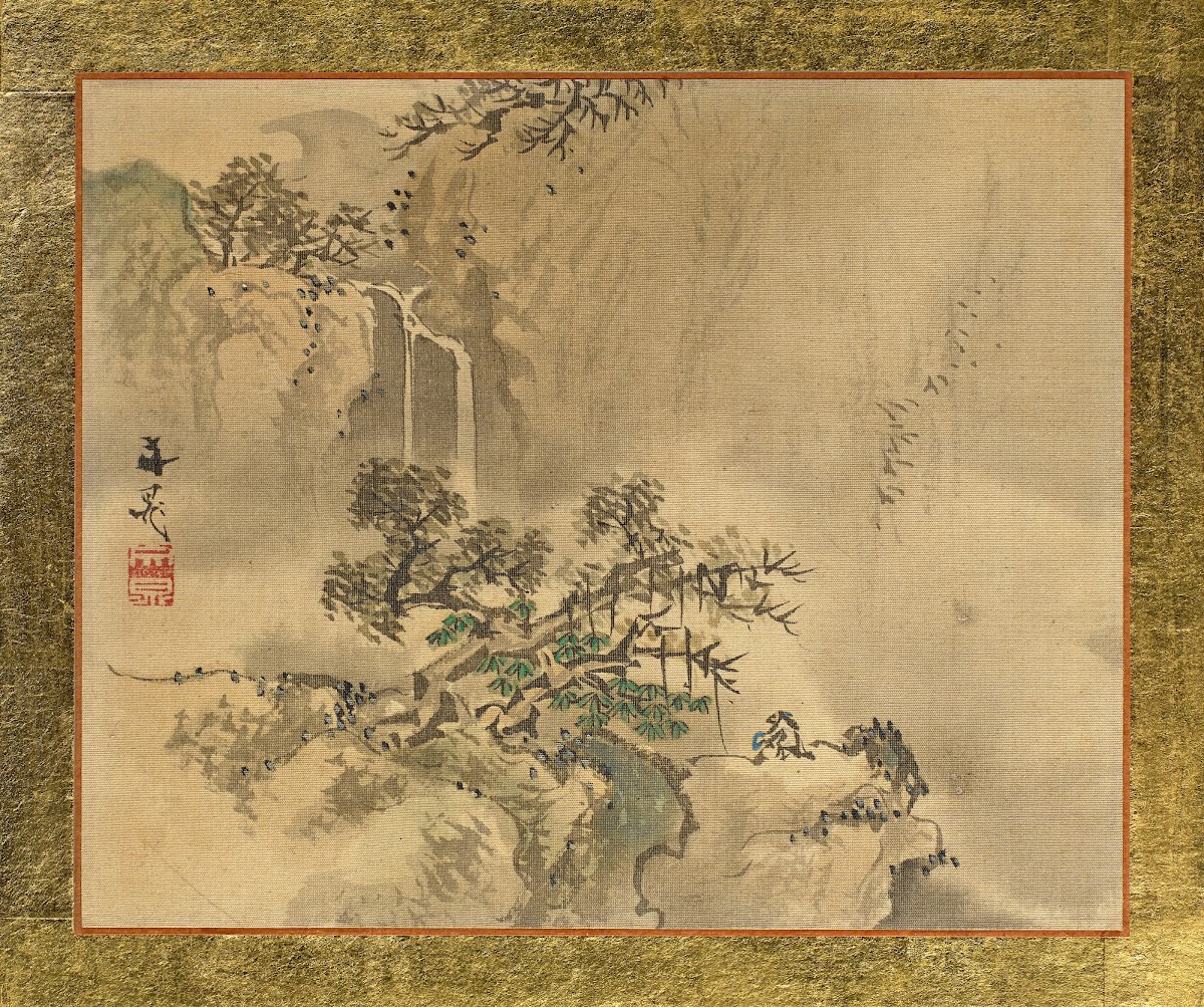 A Man taking a Rest under a Big Pine 1815