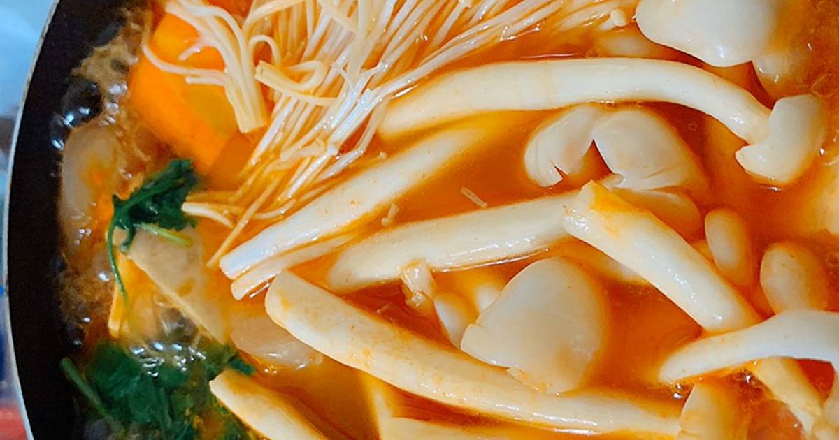 Tokbokki bánh tráng (chay)