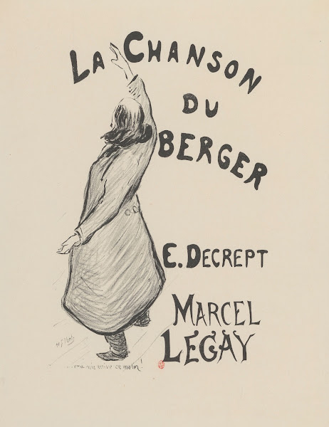 La Chanson du berger  E Decrept  Marcel  Legay 1895