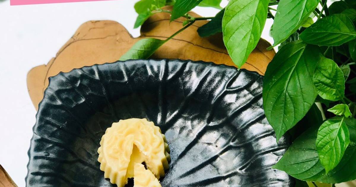 Ăn dặm- bánh khoai tây hấp nhân phomai mè đen