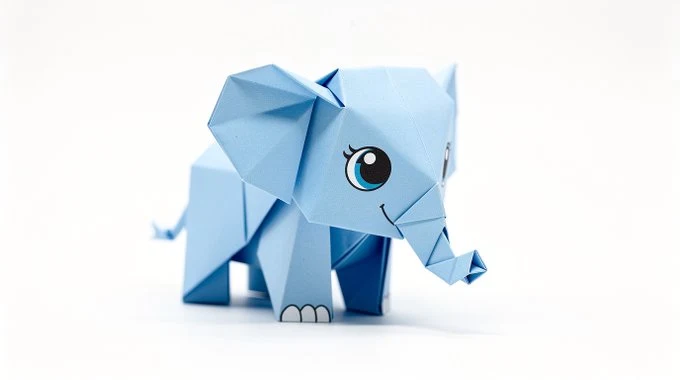 Arte de animales lindos en origami