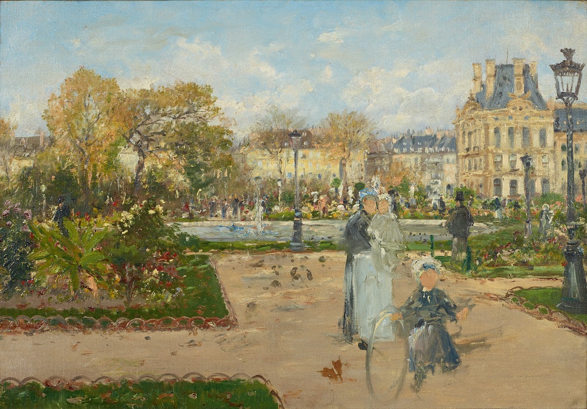 In Den Tuilerien 1888