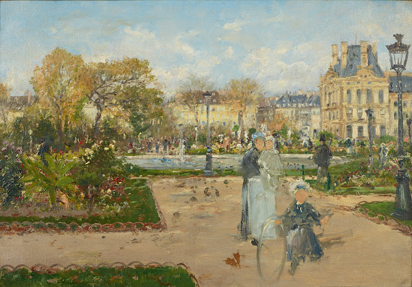 In Den Tuilerien 1888