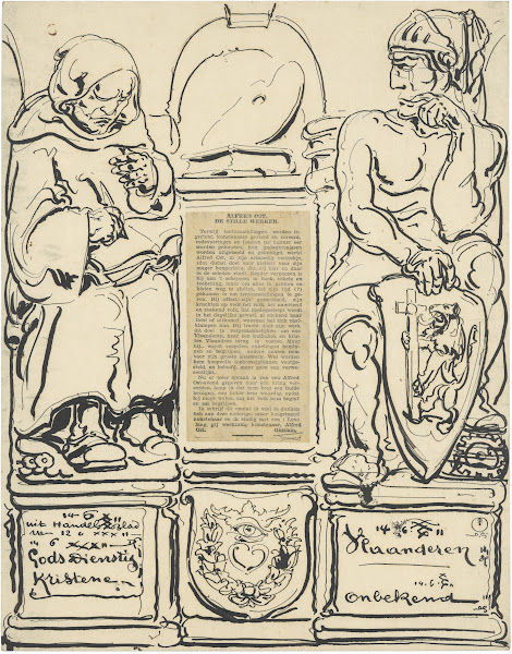 Illustratie bij de Stille Werker uit Handelsblad jun 1932