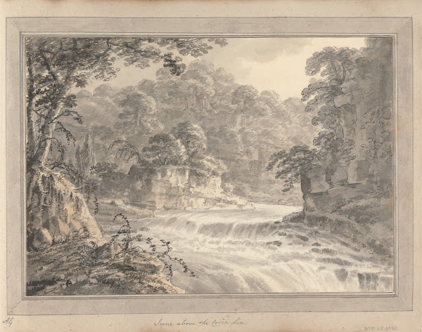 Views in England Scotland and Wales Tour in Scotland Scene above the Corie Lin 1
