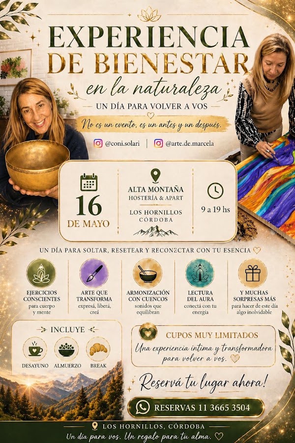 Experiencia de Bienestar en la Naturaleza