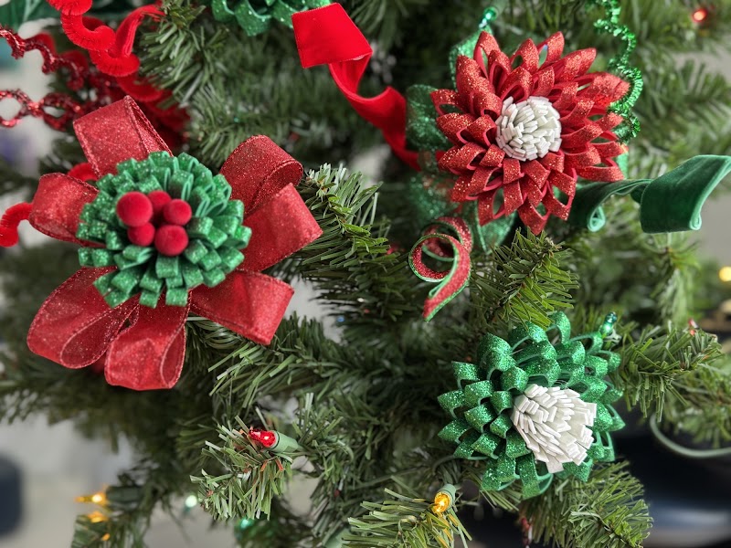 Think Outside the Ornament: Make Your Own Christmas Tree Picks! by Paula Iniguez & Cori George