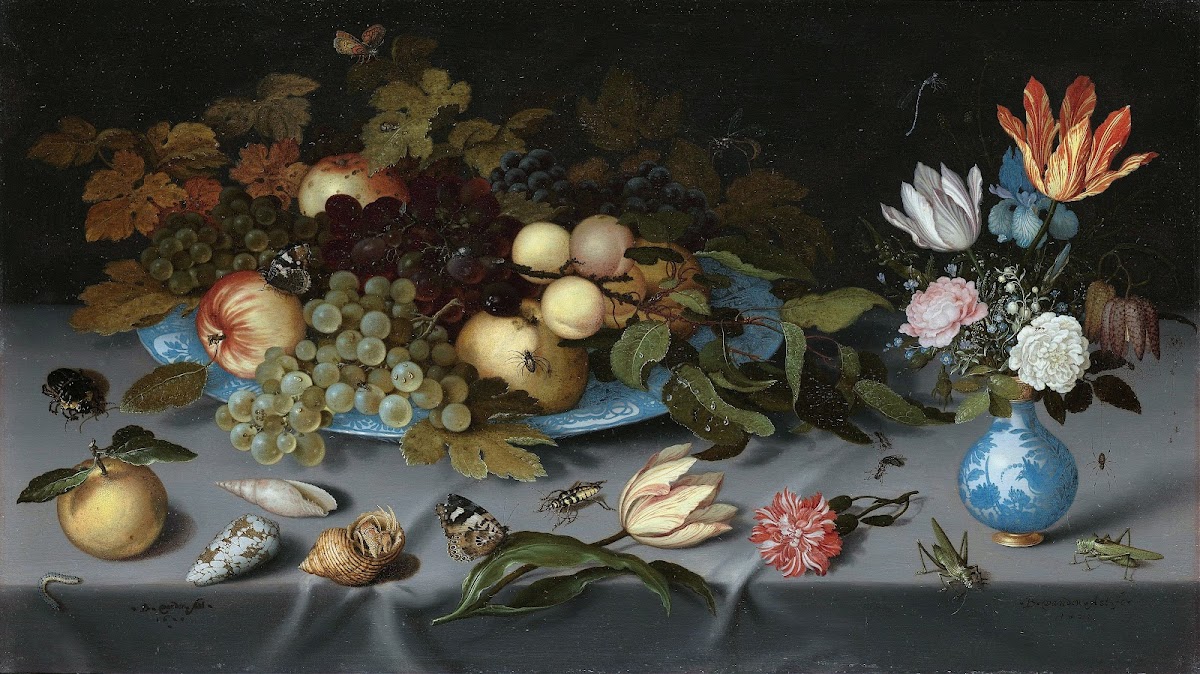 Still Life with Fruit and Flowers 1620   1621