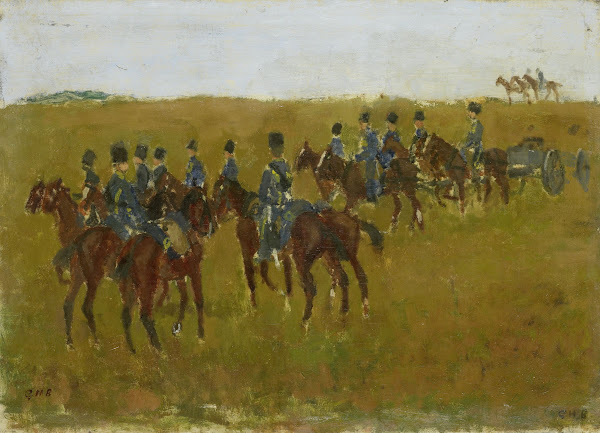 Artillery on Maneuver c 1880   c 1923