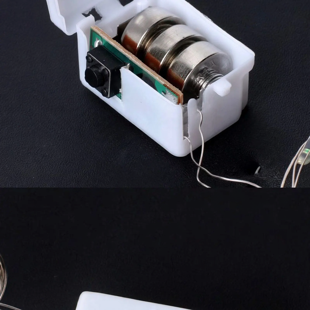 LED string lights with battery box for decorations