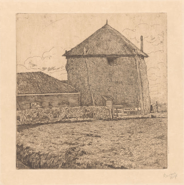 Boerderij met hooischuur 1895