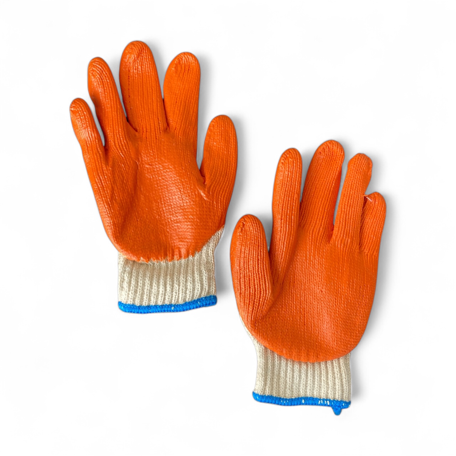 Cotton Gloves with Rubber