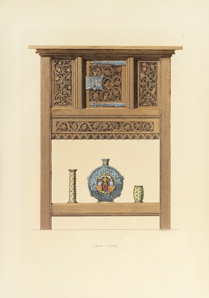Kunstwerke und Gerathschaften des Mittelalters und der Renaissance Pl02 1852