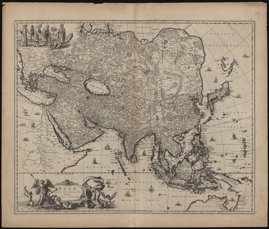1600_Asiae nova delineatio