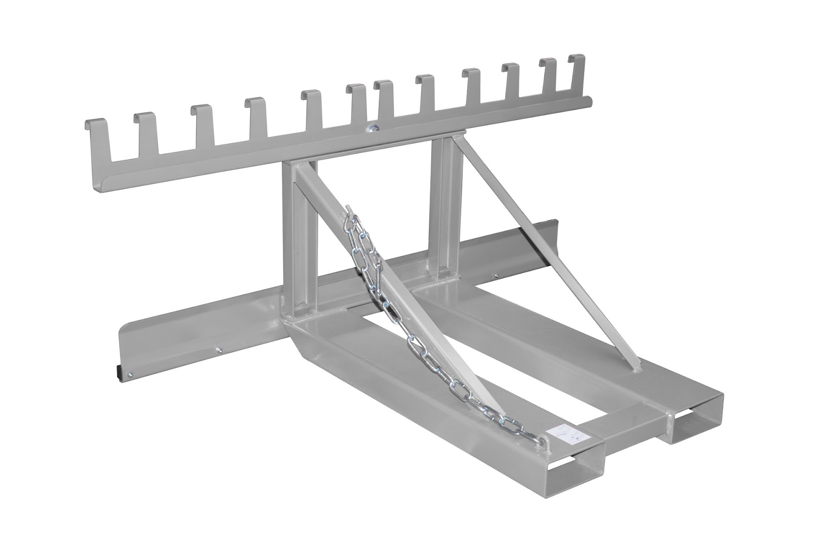 Afvalcontainer-Heffer MH-III, gelakt, Muisgrijs