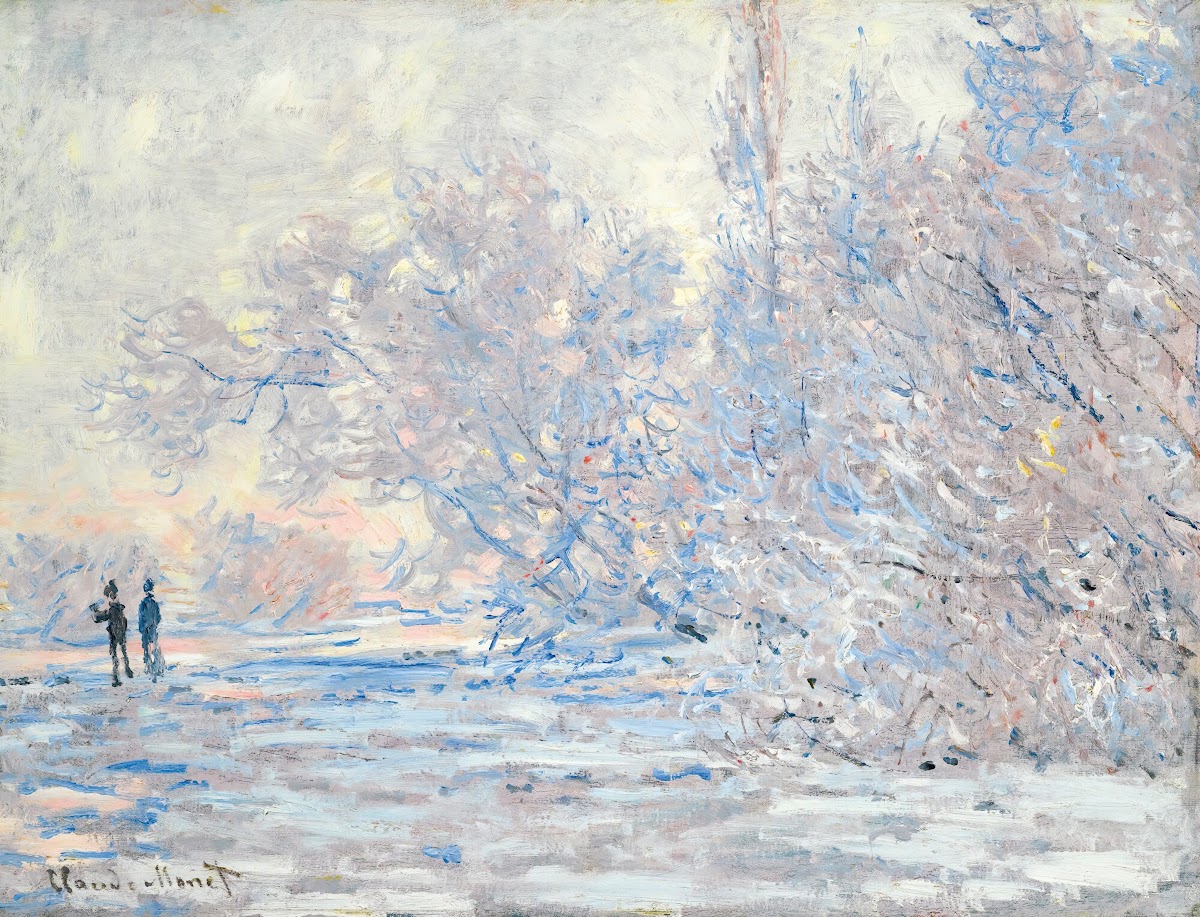 Le Givre À Giverny 1885