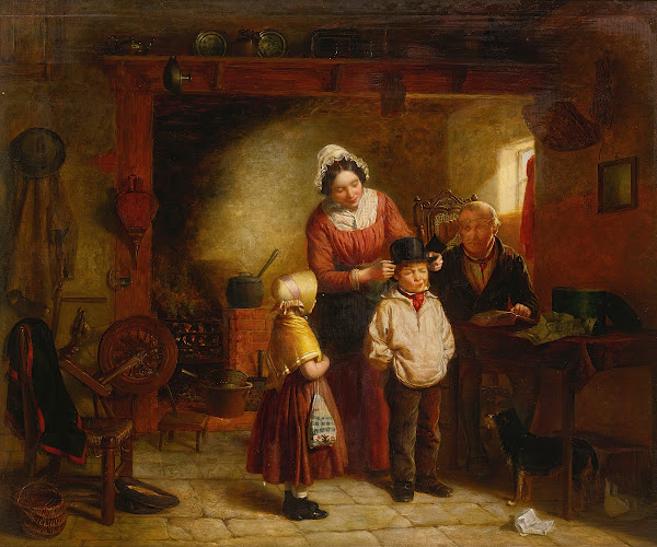 The Brand New Hat 1855