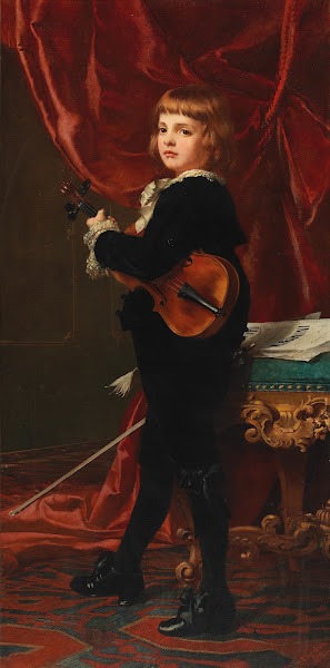 Junger Geiger 1885